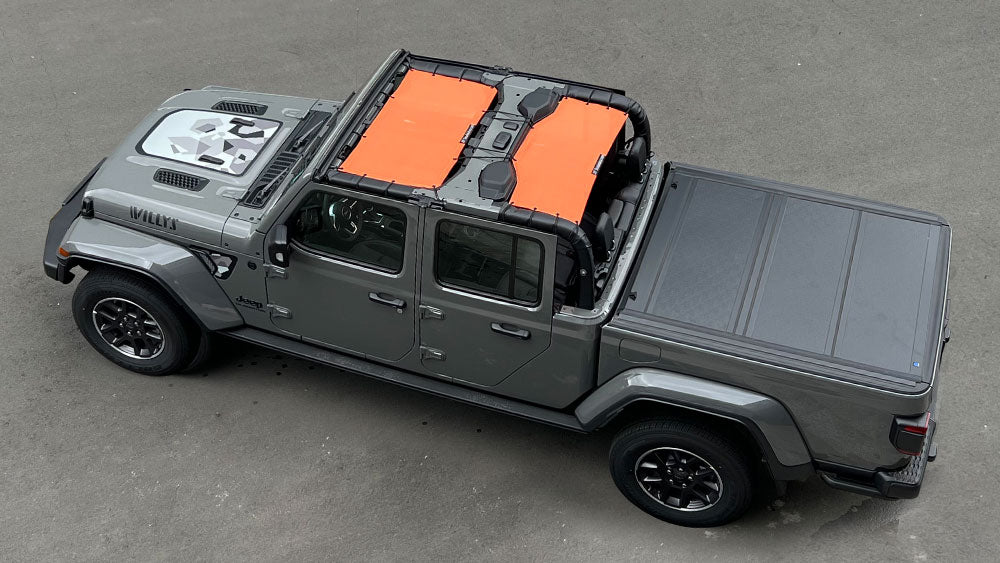 20182023 Jeep Gladiator JT Sunshade Shadeidea
