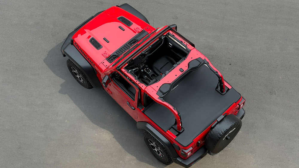 2018+ Jeep Wrangler JL 2Door Tonneau Cover Shadeidea
