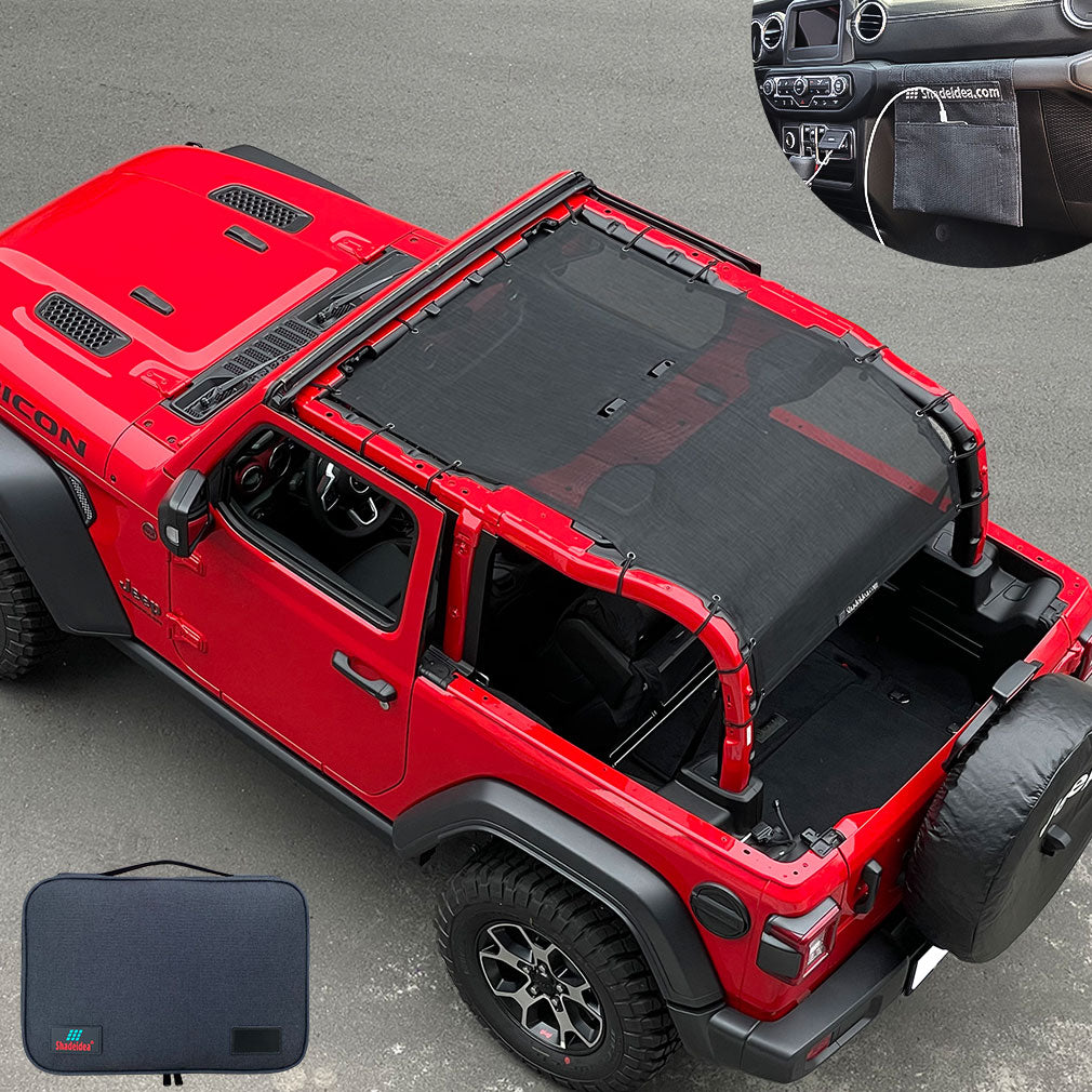 JEEP WRANGLER Rugged Ridge 13579.74 Rugged Ridge Eclipse Sun Shades Summit Racin