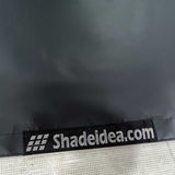 Jeep Wrangler Sunshade JL 2 Door Sun Shade Front and Rear and Back Screen Top Cover UV Blocker (2018-2023) - Customized Material Solid (canvas) Fabric