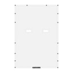 Jeep Wrangler Sunshade JL 2 Door Sun Shade Front and Rear and Back Screen Top Cover UV Blocker (2018-2023) - Customized Material Solid (canvas) Fabric