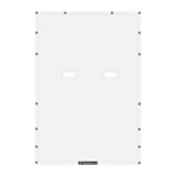 Jeep Wrangler Sunshade JL 2 Door Sun Shade Front and Rear and Back Screen Top Cover UV Blocker (2018-2023) - Customized Material Solid (canvas) Fabric