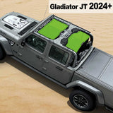 Shadeidea Jeep Gladiator Top Sun Shade JT Mesh Sunshade Soft Roof Top Fit for 2024+ New Model
