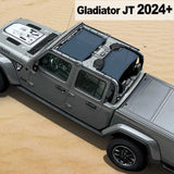 Shadeidea Jeep Gladiator Top Sun Shade JT Mesh Sunshade Soft Roof Top Fit for 2024+ New Model