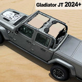 Shadeidea Jeep Gladiator Top Sun Shade JT Mesh Sunshade Soft Roof Top Fit for 2024+ New Model