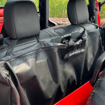 Shadeidea Jeep Gladiator Wrangler Soft Top Window Kit Storage Bag - Black -Customized for Mopar