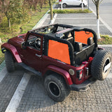 Shadeidea Jeep Wrangler Rear Side Shades JK 2 Door (2007-2018) 2pcs(1 pair) - Customized