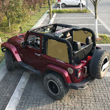 Shadeidea Jeep Wrangler Rear Side Shades JK 2 Door (2007-2018) 2pcs(1 pair) - Customized