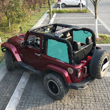 Shadeidea Jeep Wrangler Rear Side Shades JK 2 Door (2007-2018) 2pcs(1 pair) - Customized