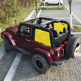 Shadeidea Jeep Wrangler Rear Side Shades JK 2 Door (2007-2018) 2pcs(1 pair) - Customized