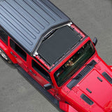 Jeep Wrangler Sun Shade JL Unlimited 2 Door and 4 Door 2018-2023 Front Mesh Screen Sunshade JLU SAHARA RUBICON SPORT S Top Cover UV Blocker