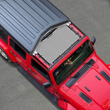 Jeep Wrangler Sun Shade JL Unlimited 2 Door and 4 Door 2018-2023 Front Mesh Screen Sunshade JLU SAHARA RUBICON SPORT S Top Cover UV Blocker