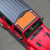 Jeep Wrangler Sun Shade JL Unlimited 2 Door and 4 Door 2018-2023 Front Mesh Screen Sunshade JLU SAHARA RUBICON SPORT S Top Cover UV Blocker