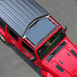 Jeep Wrangler Sun Shade JL Unlimited 2 Door and 4 Door 2018-2023 Front Mesh Screen Sunshade JLU SAHARA RUBICON SPORT S Top Cover UV Blocker