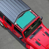 Jeep Wrangler Sun Shade JL Unlimited 2 Door and 4 Door 2018-2023 Front Mesh Screen Sunshade JLU SAHARA RUBICON SPORT S Top Cover UV Blocker