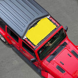 Jeep Wrangler Sun Shade JL Unlimited 2 Door and 4 Door 2018-2023 Front Mesh Screen Sunshade JLU SAHARA RUBICON SPORT S Top Cover UV Blocker