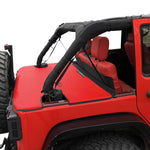 Jeep Wrangler Tonneau Cover JK Unlimited 4 Door Rear Trunk Cover Cargo Vinyl Cover for 2007-2018 JKU Tailgate Ton Cover-3 Year Warranty