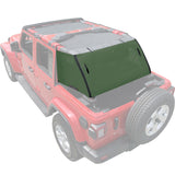 Shadeidea Jeep Wrangler JL Sun Shade JLU 4 Door Sunshade Mesh Screen Trunk Cage Cover Unlimited (2018-2023) New Model Robicon Sahara Sport S -10 Year Warranty