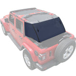 Shadeidea Jeep Wrangler JL Sun Shade JLU 4 Door Sunshade Mesh Screen Trunk Cage Cover Unlimited (2018-2023) New Model Robicon Sahara Sport S -10 Year Warranty