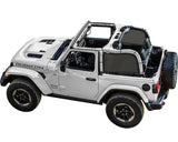 Shadeidea Jeep Wrangler Rear Side Shades JL 2 Door (2018-Current) 2pcs(1 pair) - Customized