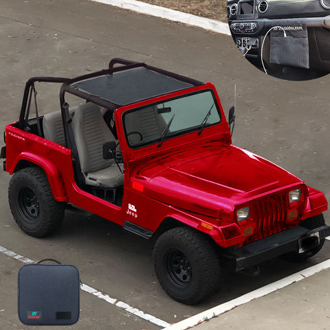 Jeep Wrangler Sunshade Top Shade TJ Cover