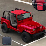 Jeep Wrangler Sunshade Top Shade TJ Cover