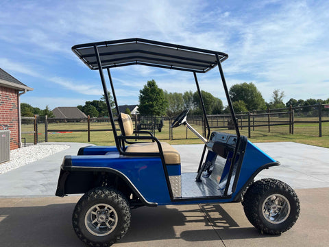 Shadeidea Golf Cart Top Sun Shade Sunshade Front & Rear Sunroof - Customized
