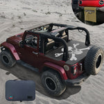 Jeep Wrangler Tonneau Cover JK 2007-2018 2 Door Truck Cover