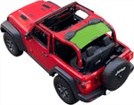 Shadeidea Jeep Wrangler Top Sun Shade Sunshade Roof JL 2 Door 2018-2023 - Customized