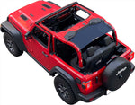 Shadeidea Jeep Wrangler Top Sun Shade Sunshade Roof JL 2 Door 2018-2023 - Customized