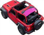 Shadeidea Jeep Wrangler Top Sun Shade Sunshade Roof JL 2 Door 2018-2023 - Customized