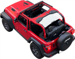 Shadeidea Jeep Wrangler Top Sun Shade Sunshade Roof JL 2 Door 2018-Current