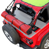 Jeep Wrangler Soft Top Boot Premium Storage Cover JL Unlimited JLU 4 Door & 2 Door 2018-current with Pouch - 3 Years Lasting