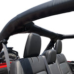 Jeep Wrangler Roll Bar Padding JL (2018-2023) Unlimited 4 Door Vinyl Foam Laminated Pad Cover Kit Protection for 2018-2023 JLU Sahara Rubicon with Grab Bag - 3 Year Warranty
