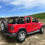 Jeep Wrangler Roll Bar Padding JL (2018-2023) Unlimited 4 Door Vinyl Foam Laminated Pad Cover Kit Protection for 2018-2023 JLU Sahara Rubicon with Grab Bag - 3 Year Warranty