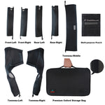 Jeep Wrangler Roll Bar Padding JL (2018-2023) Unlimited 4 Door Vinyl Foam Laminated Pad Cover Kit Protection for 2018-2023 JLU Sahara Rubicon with Grab Bag - 3 Year Warranty