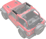 Shadeidea Jeep Wrangler Roll Bar Padding JL (2018-2023) 2 Door - Black Vinyl Foam Laminated Pad Cover Kit Protection