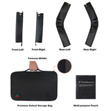 Shadeidea Jeep Wrangler Roll Bar Padding JL (2018-2023) 2 Door - Black Vinyl Foam Laminated Pad Cover Kit Protection