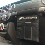 Jeep Gladiator Sunshade JT 4 Door Top Sun Shade Front Mesh Screen Wrangler Cover UV Blocker with GrabBag Pouch 2018-Current-10 Years Lasting