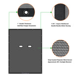 Jeep Gladiator Sunshade JT 4 Door Top Sun Shade Front and Rear Mesh Screen Wrangler Cover UV Blocker with GrabBag Pouch (2018-2023) - 10 Year Warranty