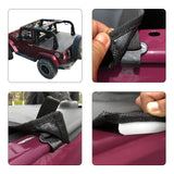 Jeep Wrangler Tonneau Cover JK 2007-2018 2 Door Truck Cover