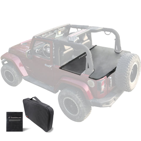 Jeep Wrangler Tonneau Cover JK 2007-2018 2 Door Truck Cover