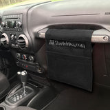 Jeep Wrangler Sun Shade JK Unlimited 4 Door Front and Rear Mesh Screen Sunshade JKU Top Cover UV Blocker with Grab Bag-One time Install 10 years Warranty