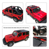 Jeep Wrangler Sun Shade JL Unlimited 2 Door and 4 Door Front Mesh Screen Sunshade JLU SAHARA RUBICON SPORT S Top Cover UV Blocker with Grab Bag-One time Install 10 years Warranty