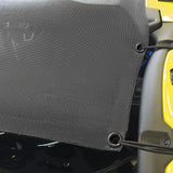Jeep Wrangler Sunshade JL 2 Door Sun Shade Front and Rear (One piece) Mesh Screen Top Cover UV Blocker with Grab Bag 2018-2023 - 10 Year Warranty