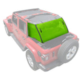 Shadeidea Jeep Wrangler JL Sun Shade JLU 4 Door Sunshade Mesh Screen Trunk Cage Cover Unlimited (2018-2023) New Model Robicon Sahara Sport S -10 Year Warranty