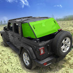 Shadeidea Jeep Wrangler JL Sun Shade ● JLU 4 Door Sunshade ● Mesh Screen Trunk Cage Cover ● Unlimited (2018-Current) New Model Robicon Sahara Sport S ● Includes Pouch Grab Bag-10 Years Warranty