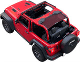 Shadeidea Jeep Wrangler Top Sun Shade Sunshade Roof JL 2 Door 2018-2023 - Customized