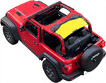 Shadeidea Jeep Wrangler Top Sun Shade Sunshade Roof JL 2 Door 2018-2023 - Customized
