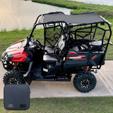 Shadeidea Sunshade for Honda Pioneer 700-4 Mesh Sun Shade Top Cover  UV Blocker - One time Install 10 Years Warranty